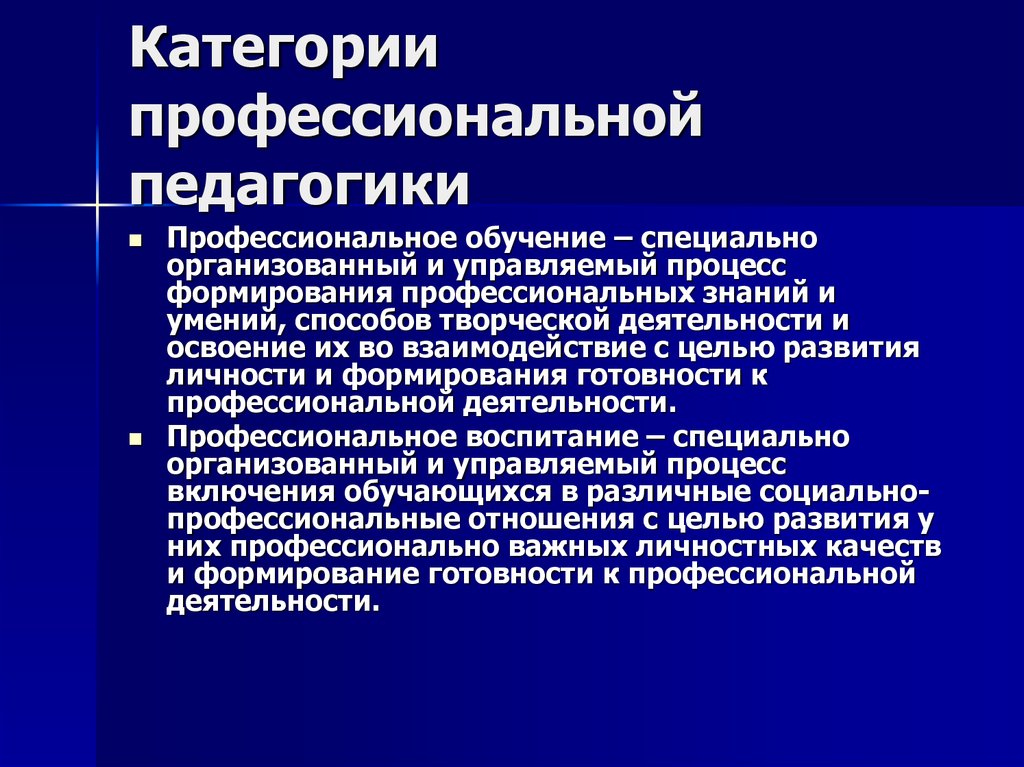 Профессиональное образование презентация