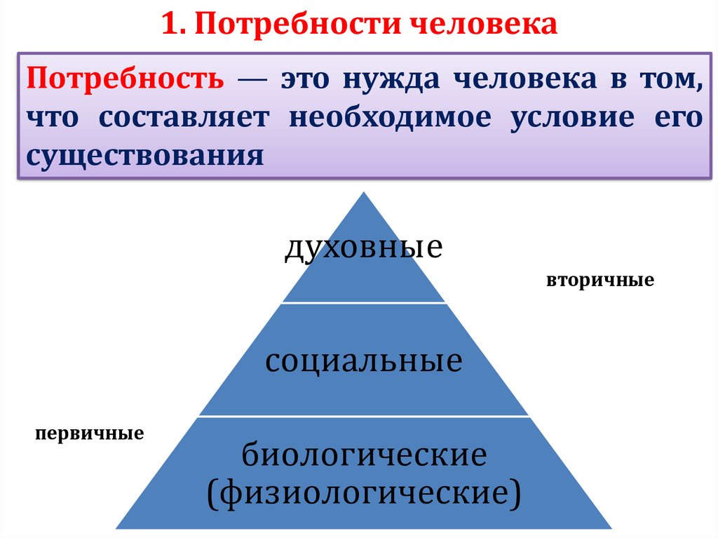 Потребность проекта это