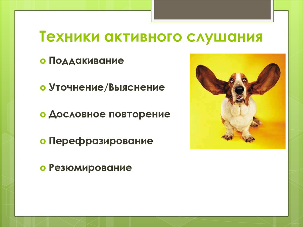 Активное слушание уточнение. Техники активного слушания. Приемы активного слушания. Активное слушание схема. Основные методы активного слушания.