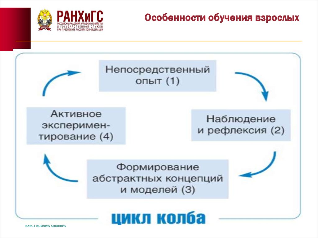 Цикл колба в тренинге