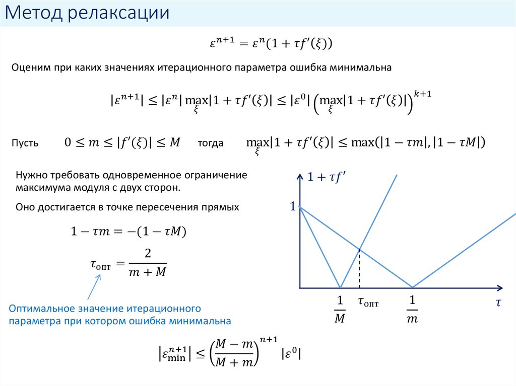 Метод релаксации. Метод последовательной верхней релаксации Sor программа. Оптимальный параметр для метода верхней релаксации. Метод релаксации решения Слау.