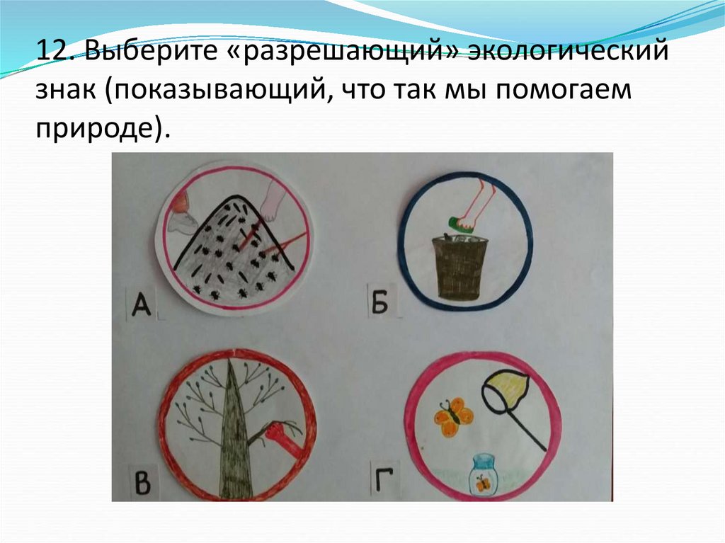 Условные знаки по окружающему миру 3 класс рисунки