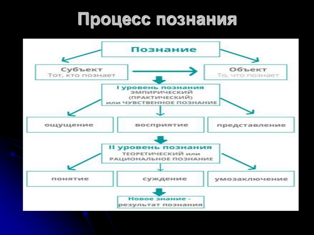 Механизмы познания