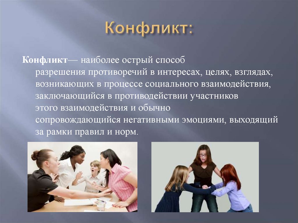 Конфликты с родителями презентация