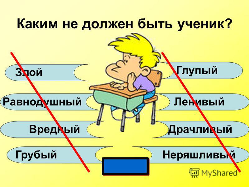 Русский язык 1 класс ленивый и прилежный. Каким не должен быть ученик на уроке. Каким должен быть ученик. Каким должен быть школьник. Каким должен быть ученик на уроке.