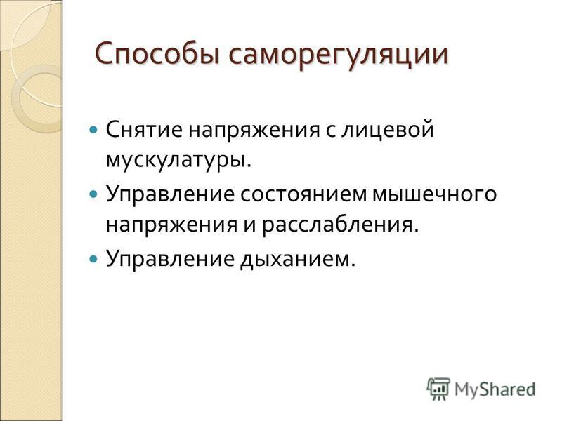 Эмоциональный интеллект саморегуляция