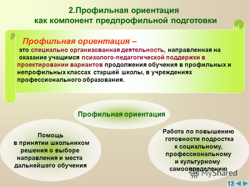 Компонентами профессиональной ориентации. Направления предпрофильной подготовки. Предпрофильная и профильная ориентация школьников. Профильное и предпрофильное обучение. Предпрофильная подготовка 8 класс.