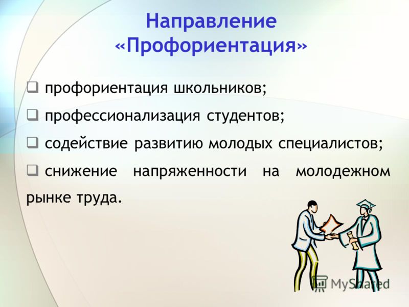 Профессиональная ориентация школьников презентация