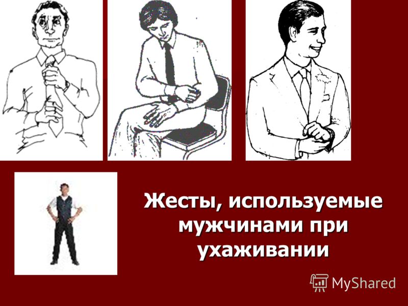 Жестикуляция. Жесты. Жесты ухаживания. Негативные жесты. Жесты ухаживания у мужчин.