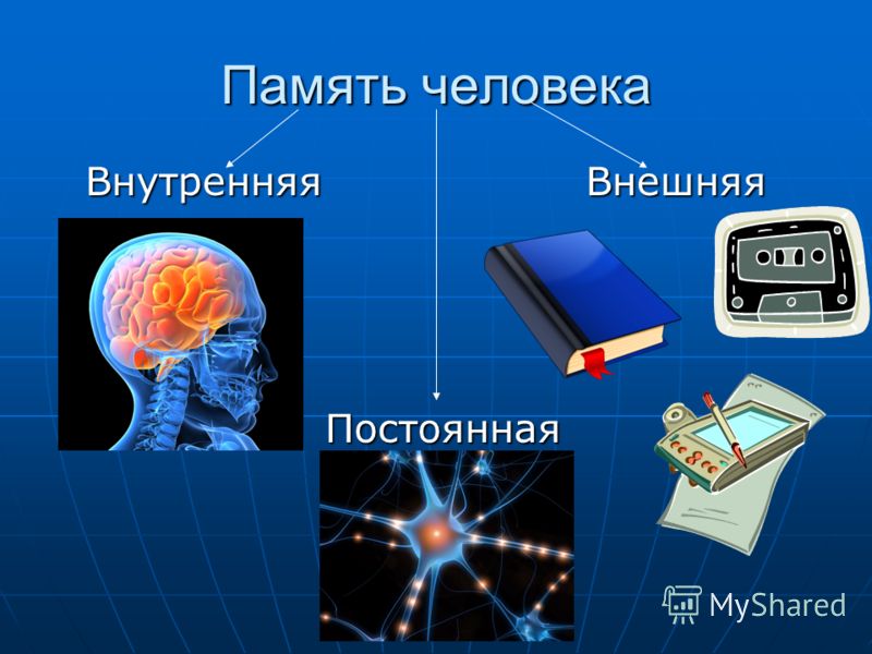 Картинки память человека. Память презентация. Память человека презентация. Память слайд. Презентация на тему память человека.