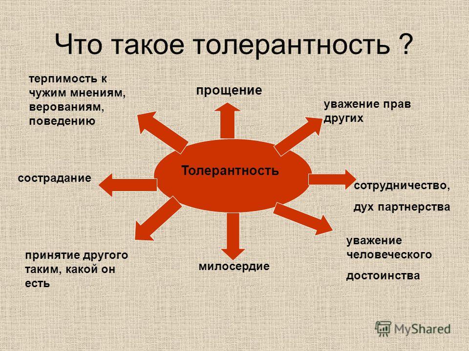 Толерантность 5 класс