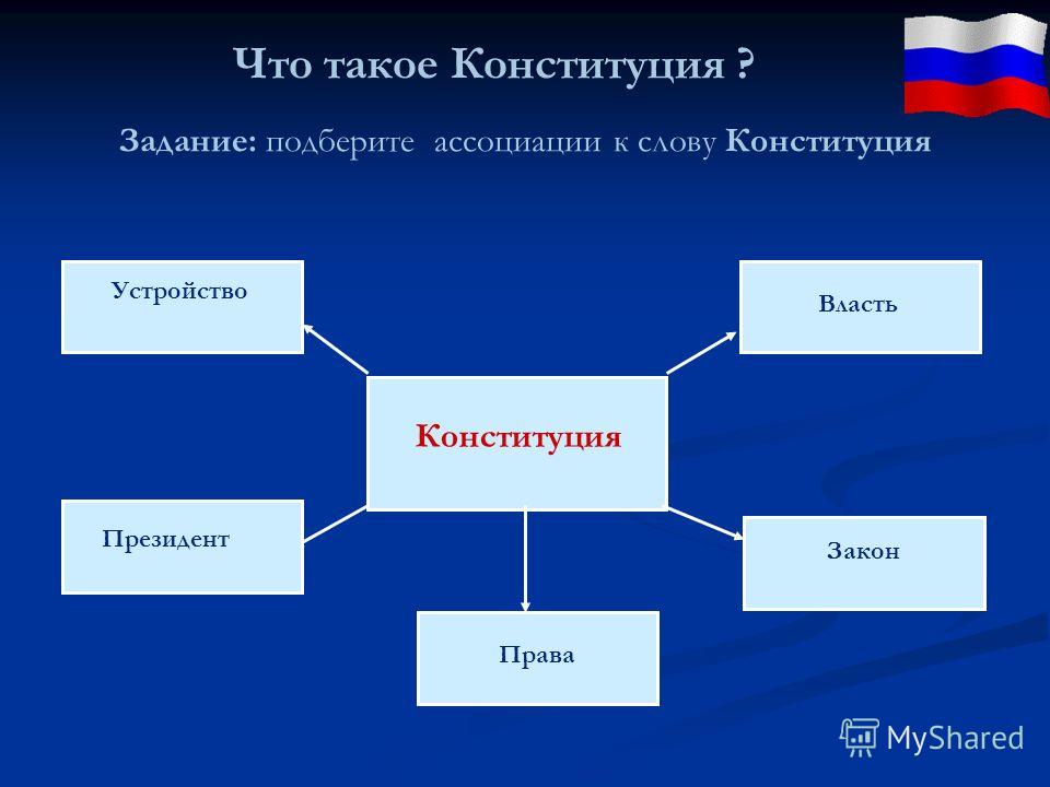 От какого слова произошло слово конституция