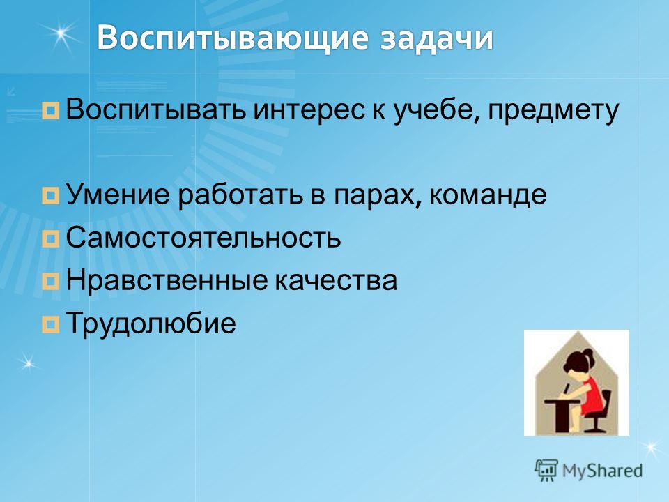 Нравственные качества интересы