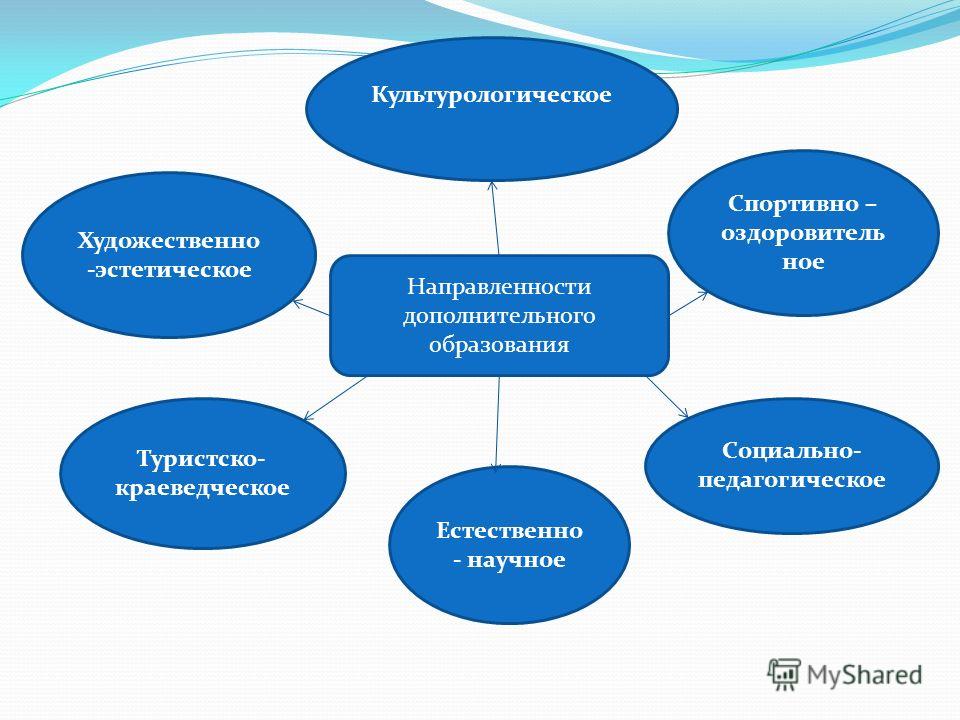 Учреждениями дополнительного образования детей являются