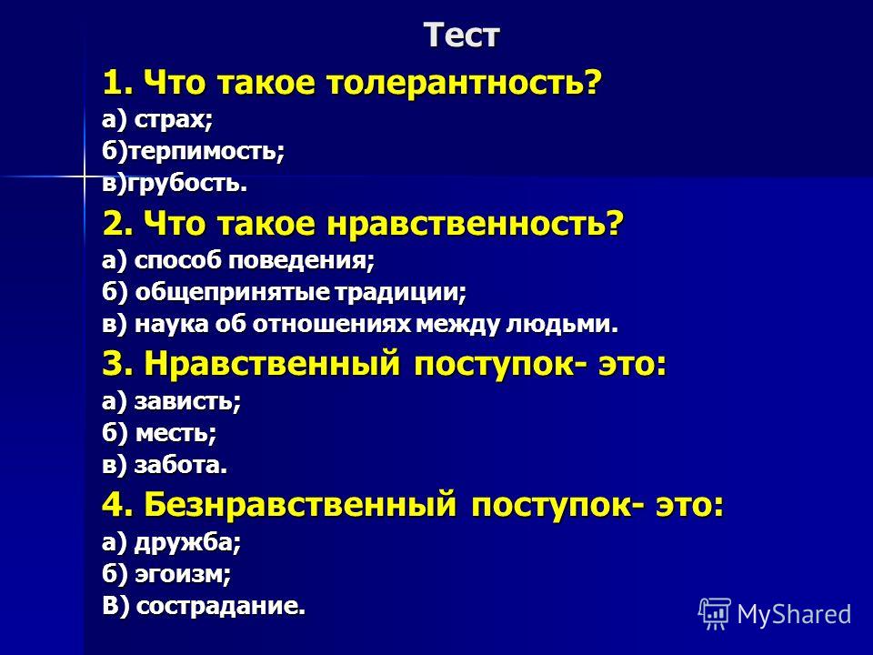 Что такое проект тест