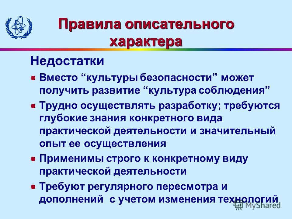 Минусы характера