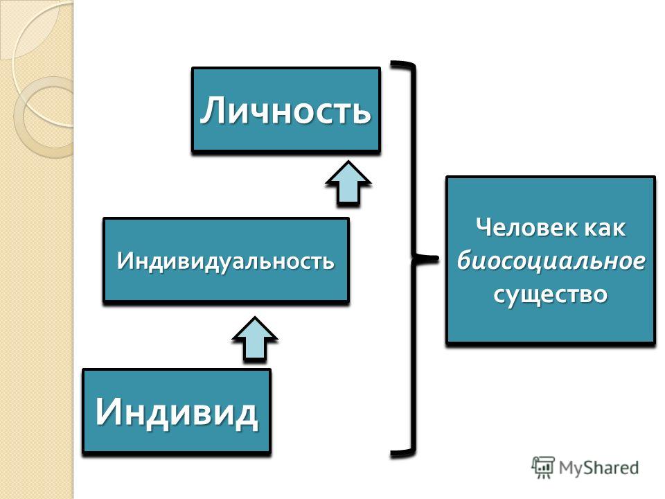 2 человек индивид личность