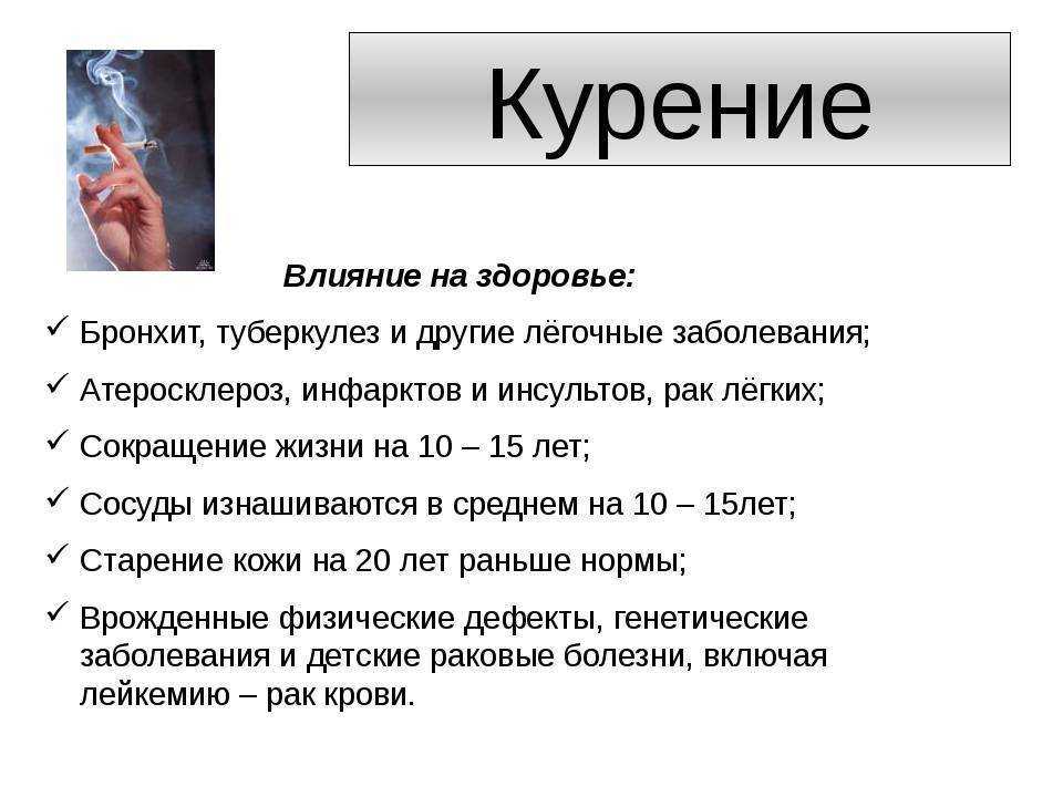 Презентация нет курению