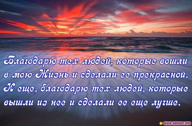 Благодарность в картинках со смыслом