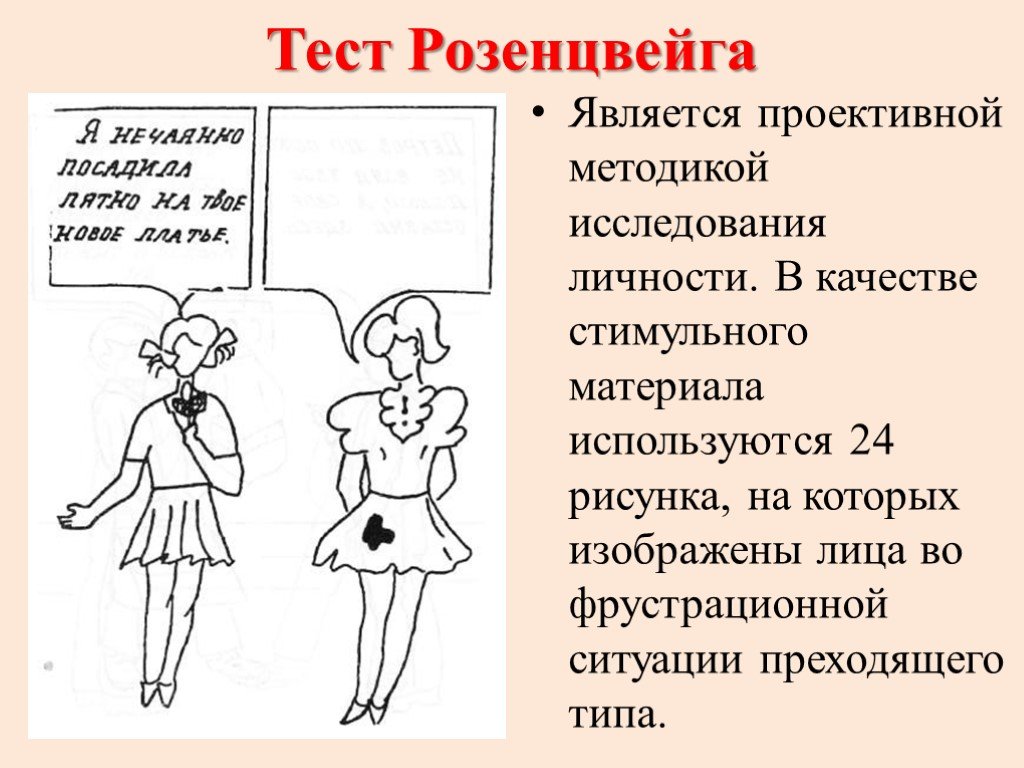 Проективные методики в психологии