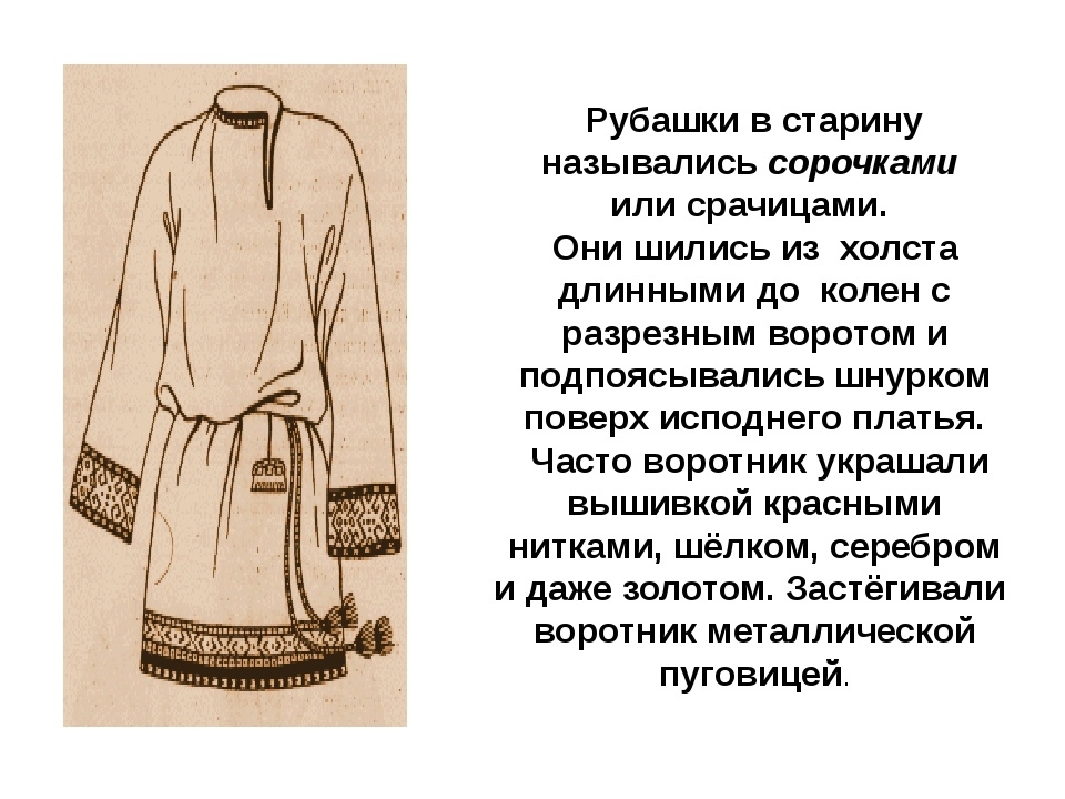 Старинные русские одежды и их названия - 84 фото