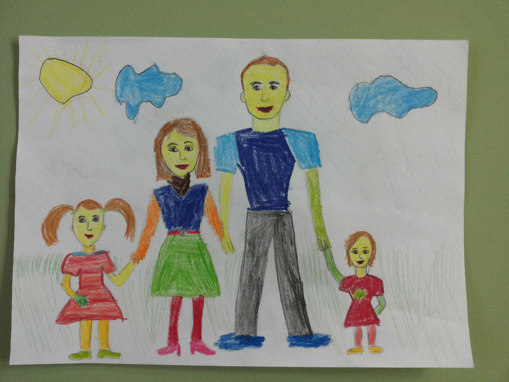 Рисование в старшей группе моя семья. Рисунок моя семья. Рисование моя семья. Рисунок на тему моя семья. Детский рисунок.