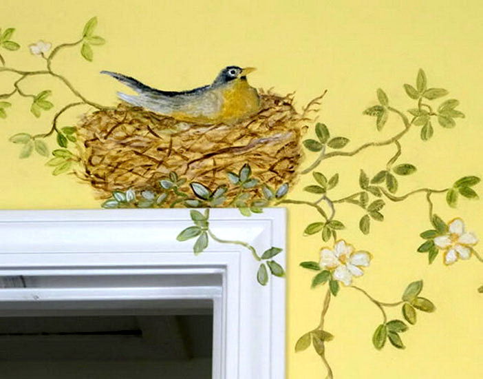 Родовое гнездо: образы птиц в интерьере дома, фото № 2