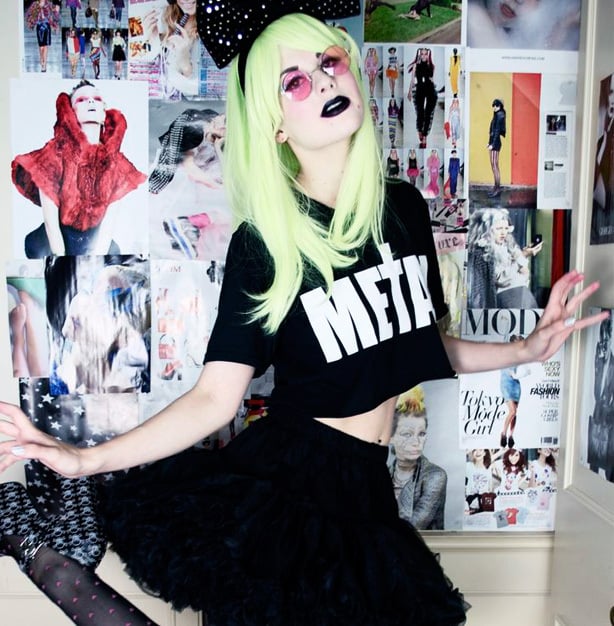 Pastel Goth gave a soft edge to gothic style and became one of the top alternative fashion trends of the past decade.