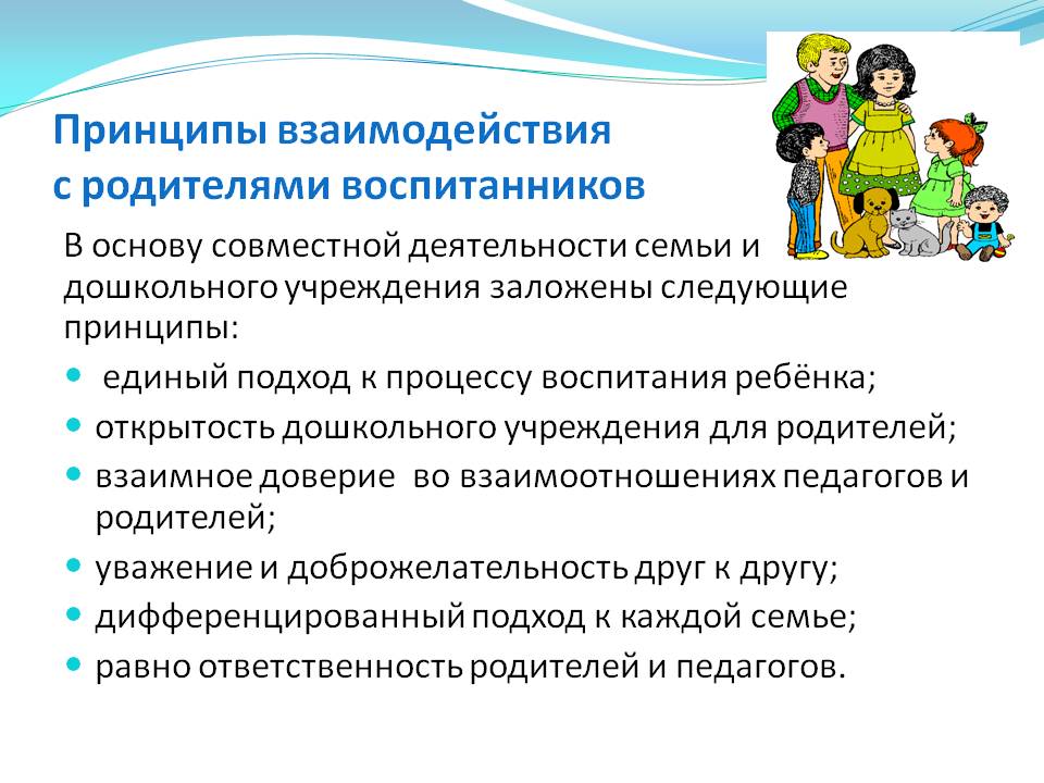 Взаимодействие с родителями и сотрудниками образовательного учреждения презентация