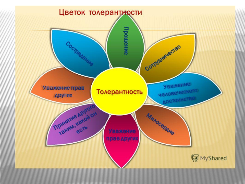 Толерантность презентация для 1 4 классов