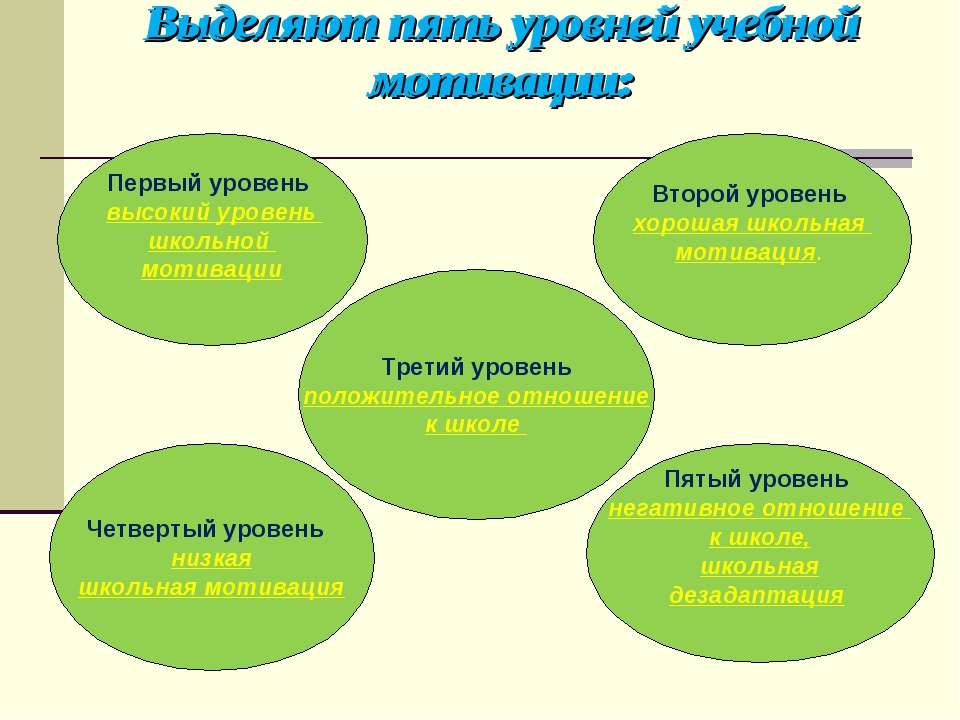 Средняя школьная мотивация