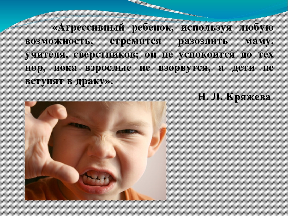 Презентация на тему агрессия подростков