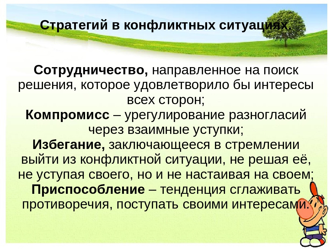 Решение направлено. Способы решения конфликта сотрудничество. Сотрудничество и компромисс в конфликтной ситуации. Стратегии взаимодействия в конфликтной ситуации. Стратегия сотрудничества в конфликте.