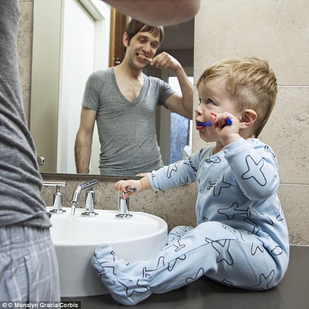 For fathers, playful touch and behaviour – such as moving their baby around or presenting objects – seem to produce the rise in oxytocin levels. Other research has found that fathers
