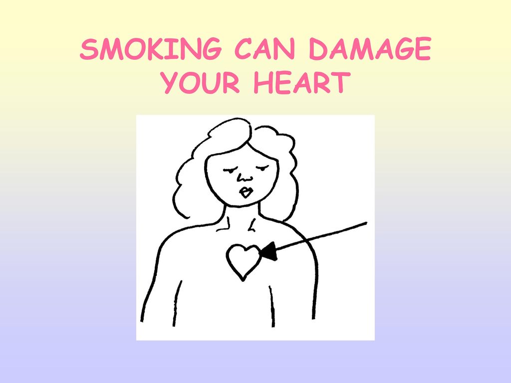 SMOKING CAN DAMAGE YOUR HEART
