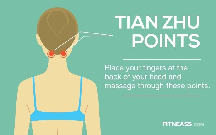 Acupressure Points To Get Rid Of Painful Migraines - TianZhu