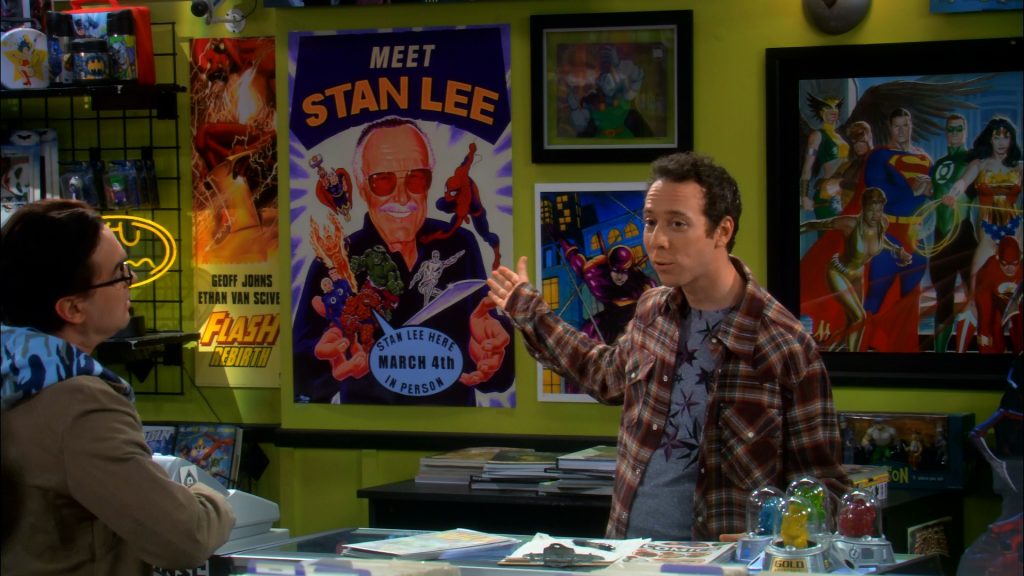 Стэн Ли – единственная связь с Marvel на этой фотографии