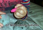 5 finger pencil grasp - toddler